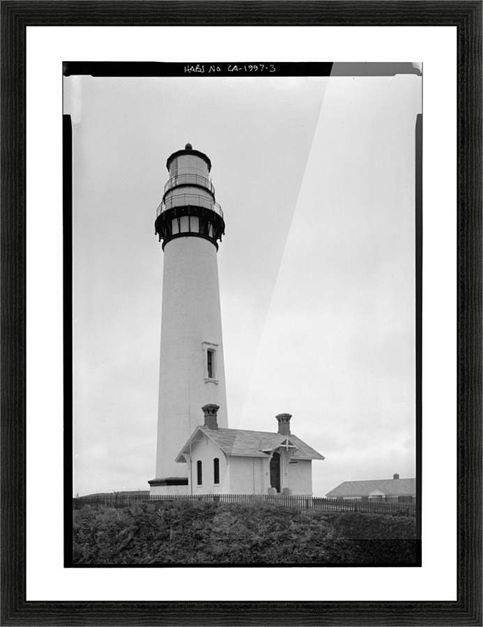 Pigeon-Point-Lighthouse-CA Picture Frame print