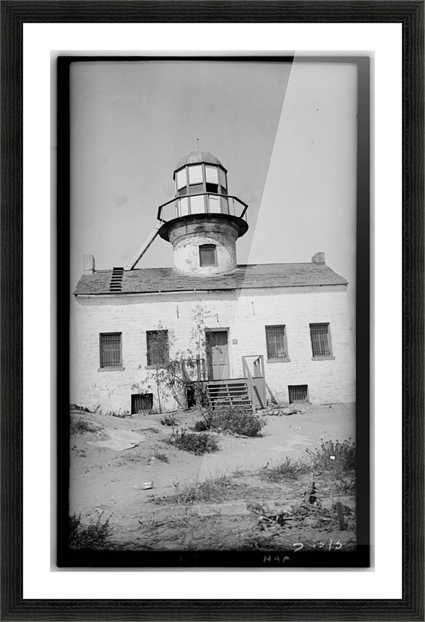 Point-Loma-Lighthouse-CA Picture Frame print
