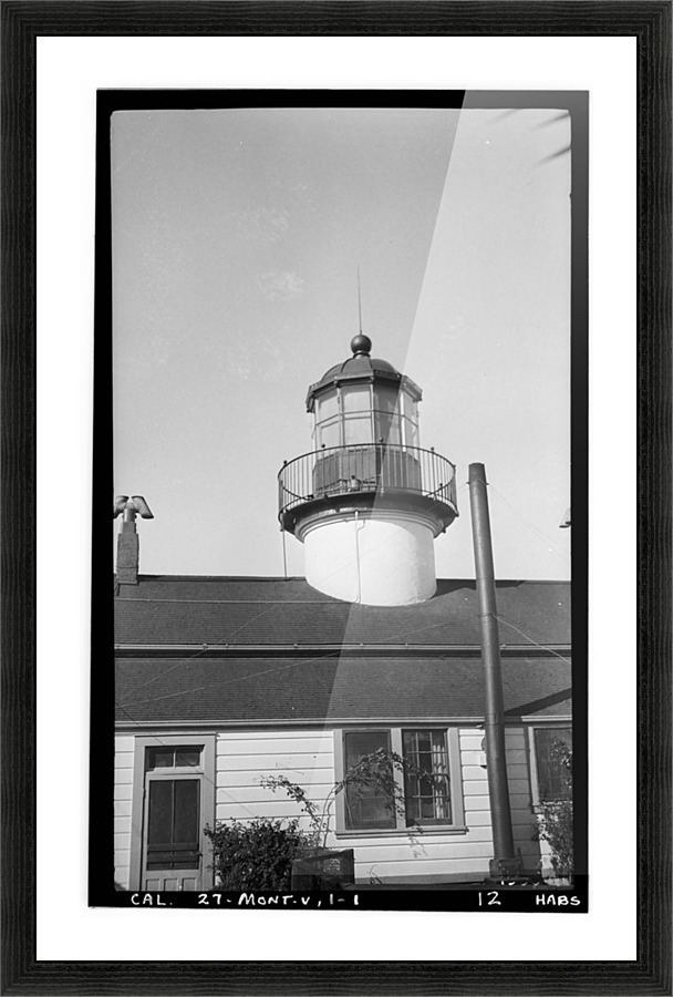 Point-Pinos-Lighthouse-CA Picture Frame print