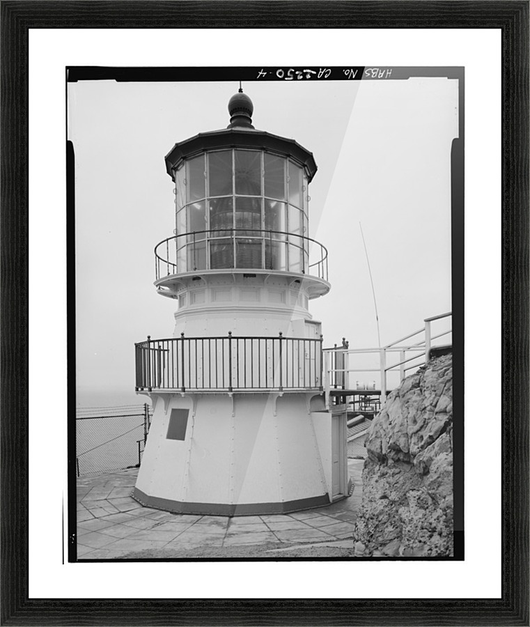 Point-Reyes-Lighthouse-(Detail) Picture Frame print