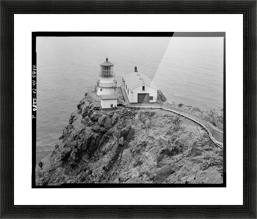 Point-Reyes-Lighthouse-CA Impression et Cadre photo