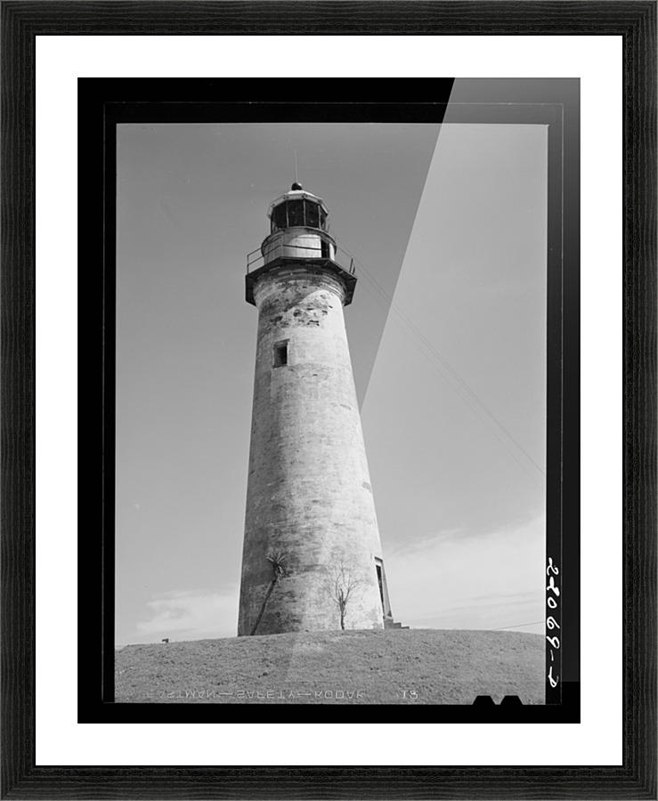Port-Isabel-Texas-Abandoned-Lighthouse Picture Frame print