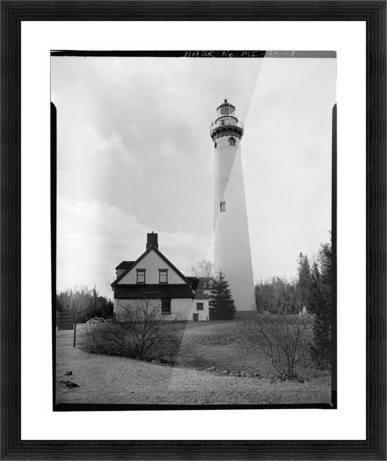 Presque-Isle-Light-Station-MI Picture Frame print