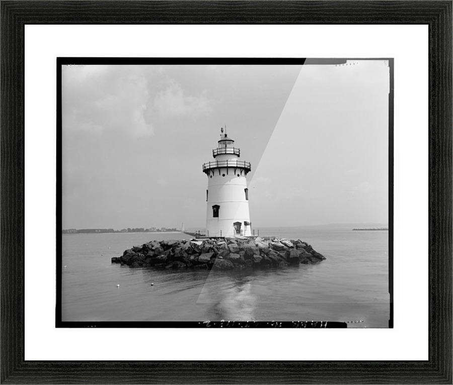 Saybrook-Breakwater-Lighthouse-Conneticut Picture Frame print
