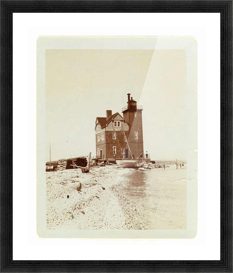 Unknown-Lighthouse-Duluth-Minn Picture Frame print