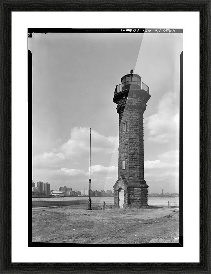 Welfare-Island-Lighthouse-NY Picture Frame print