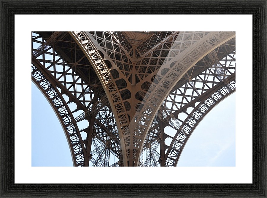 eiffel structure Picture Frame print