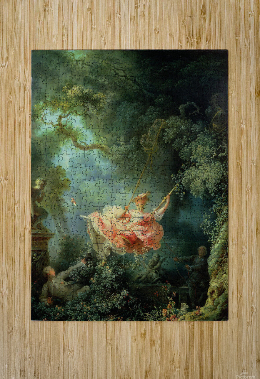 Joean Honor Fragonard: The Swing HD 300ppi by Stock Photography