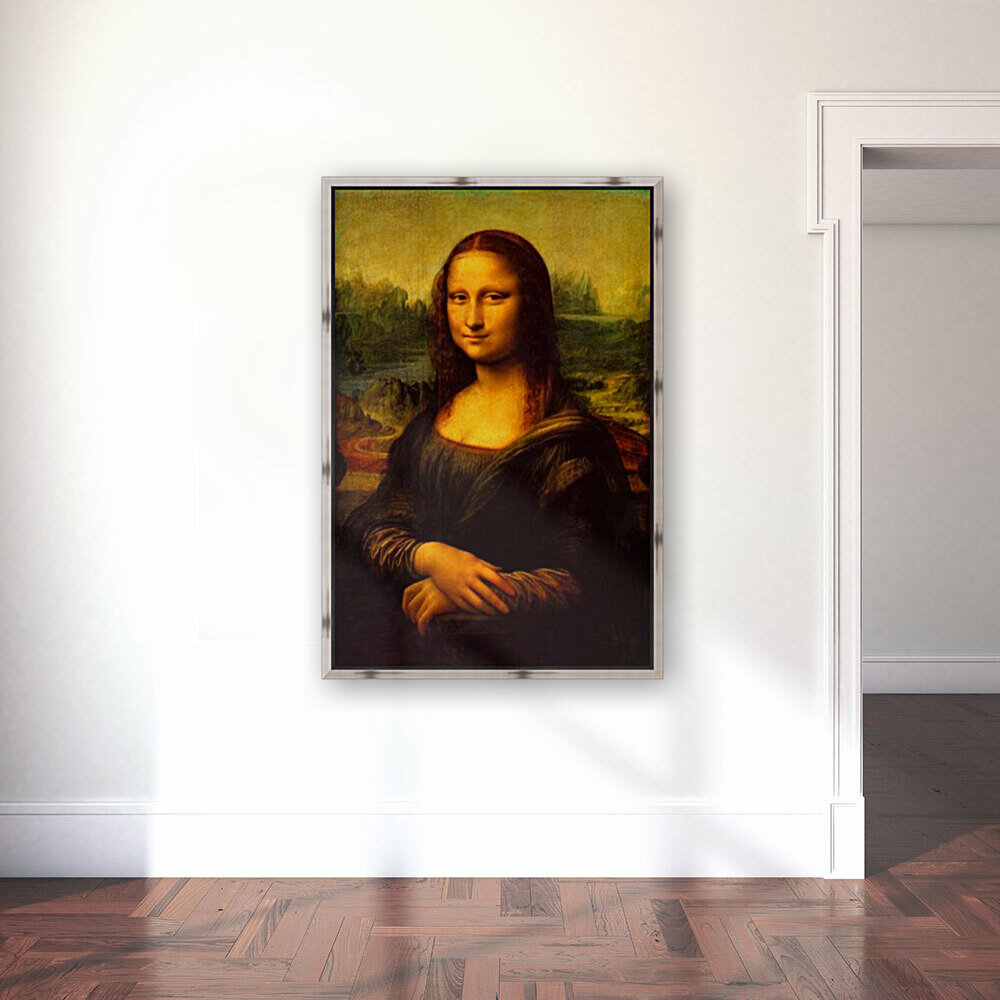 Leonardo da Vinci. The Mona Lisa HD 300ppi by Stock Photography Wall Art