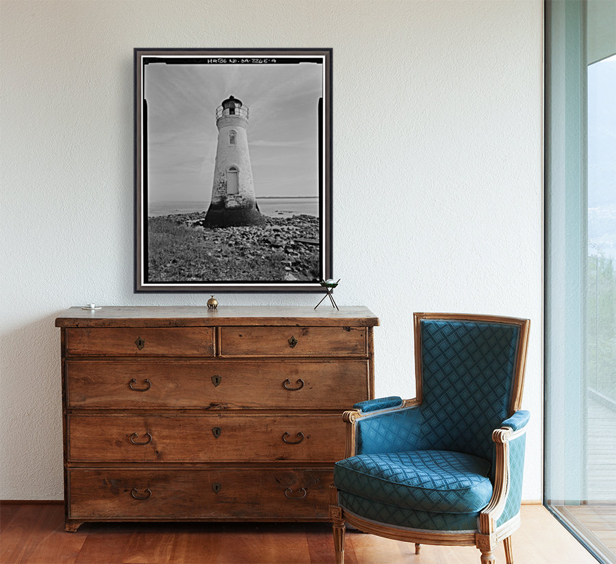 Cockspur Lighthouse, Georgia Reproduction