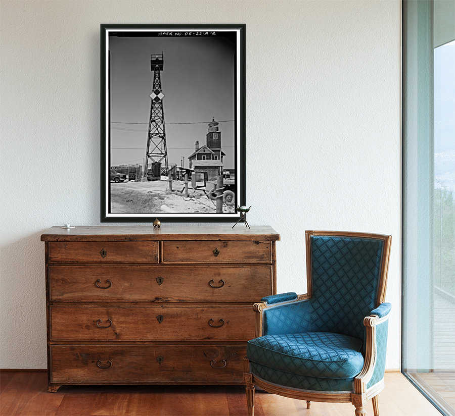 Mispillion-Beacon-Lighthouse-Delaware Reproduction