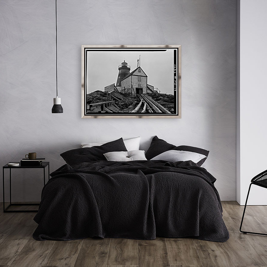 Saddleback-Ledge-Lighthouse-Maine Reproduction