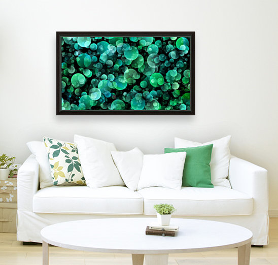 Light Circle Background Points Abstract Reproduction