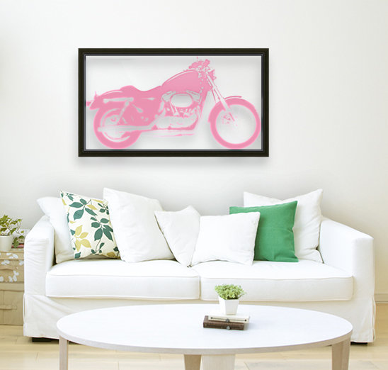 pink bike Reproduction