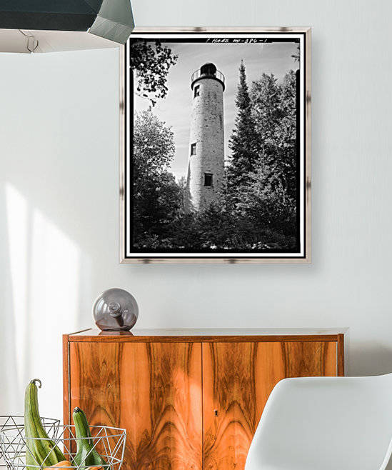 Rock-Harbor-Lighthouse-Michigan by Stock Photography