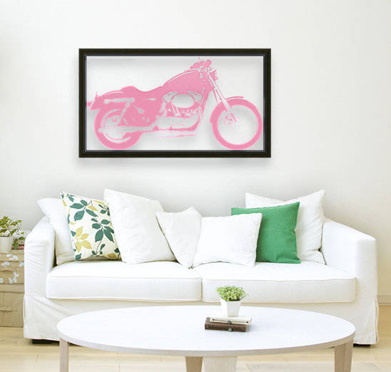 pink bike by STOCK PHOTOGRAPHY