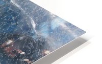 Ice Abstract Icy Frost Frosty Freeze HD Metal print