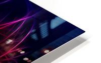 Lines Background Abstract Light Irrlichter Lights HD Metal print
