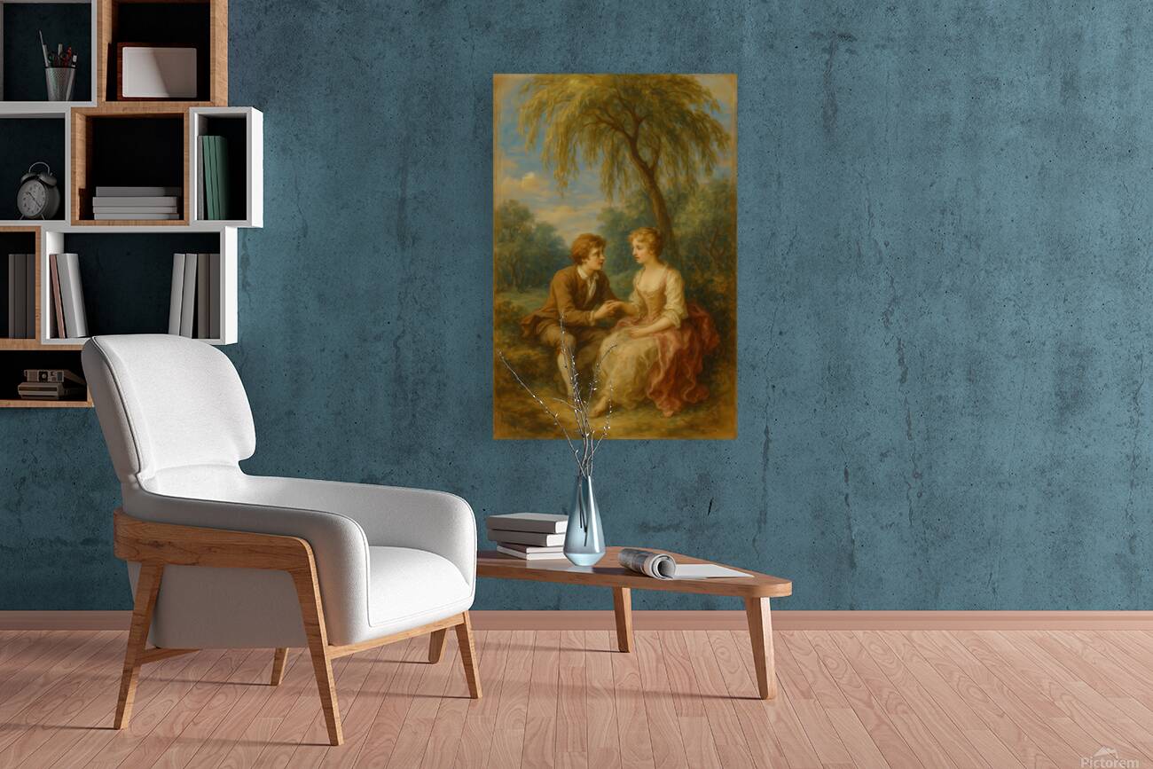 Beneath the Willow Beyond Time Reproduction