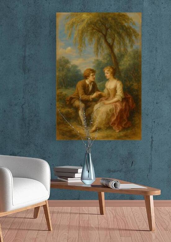 Beneath the Willow Beyond Time by qasim