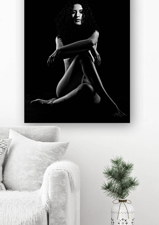 black_and_white_bodyscape_nude_woman_sensual by Alessandrodellatorre
