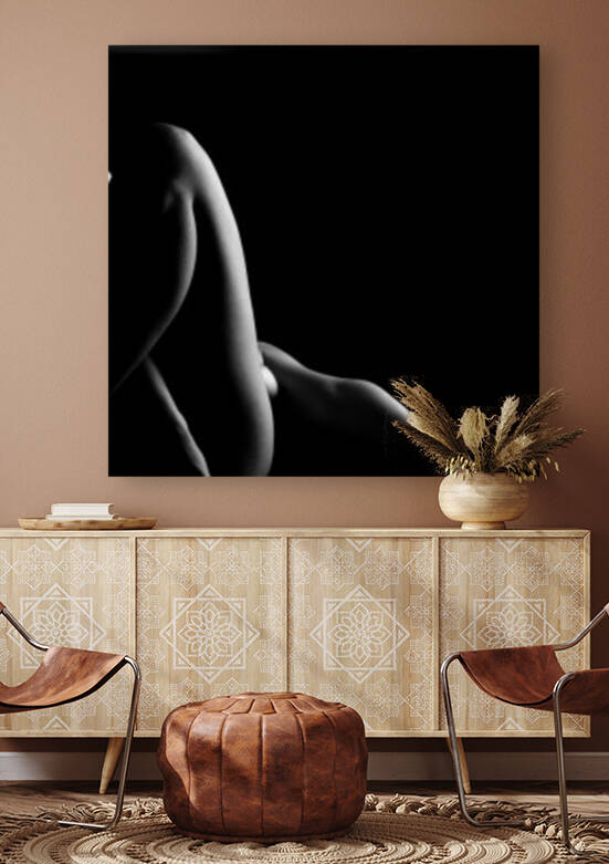 black bodyscape_white_isolated_young_sexy_woman_6 by Alessandrodellatorre