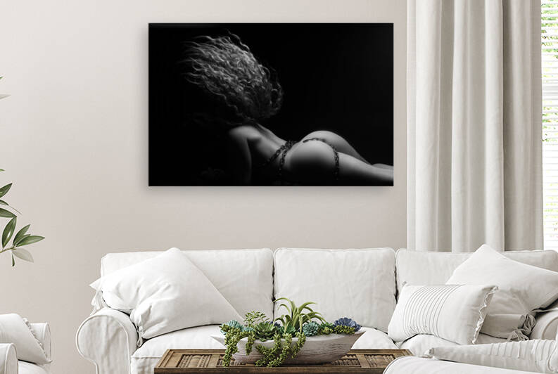 bondage_nude_woman_black_white_bodyscape by Alessandrodellatorre