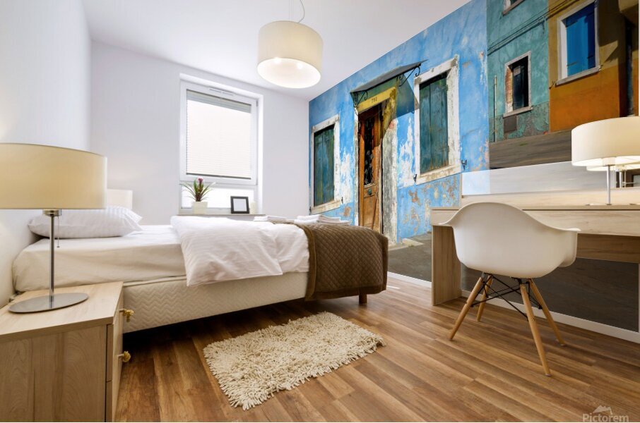 Painted Italy  Mural print