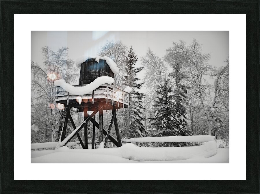 black and white Picture Frame print