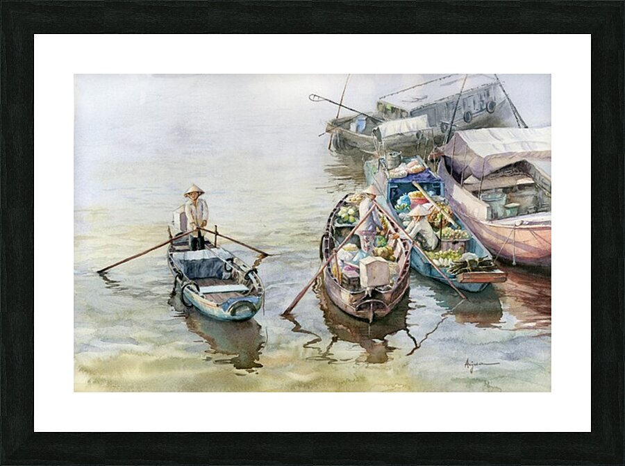Waterway Merchants Picture Frame print