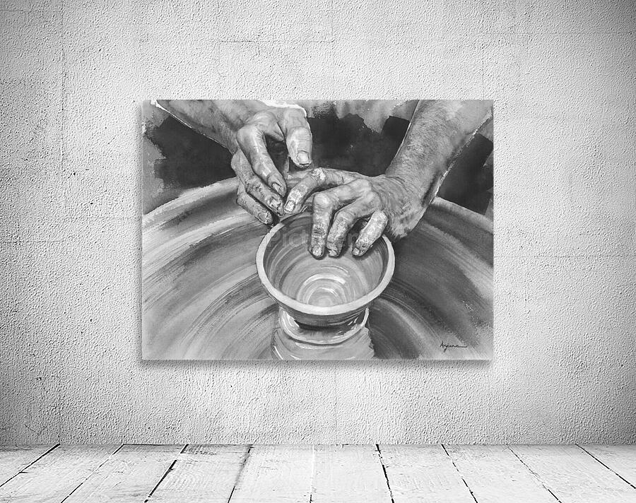 Potters Hands Wall Preview