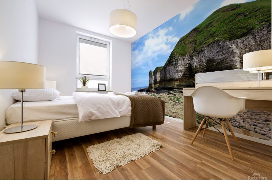 Flamborough Cliffs Mural print