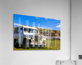 yellow and blue Acrylic Print