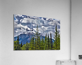 moody mountain Acrylic Print