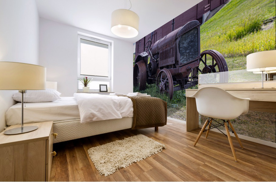 tractor Mural print