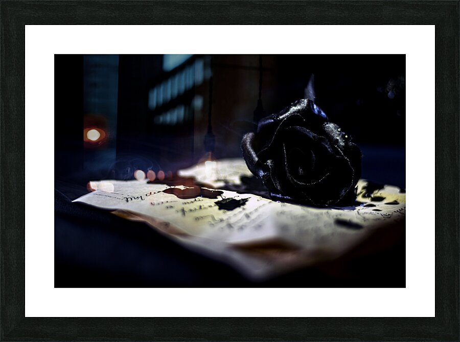 blackheart Picture Frame print
