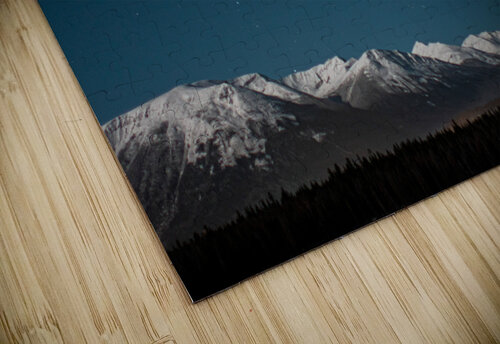twilight over mountain Vincent Prince puzzle