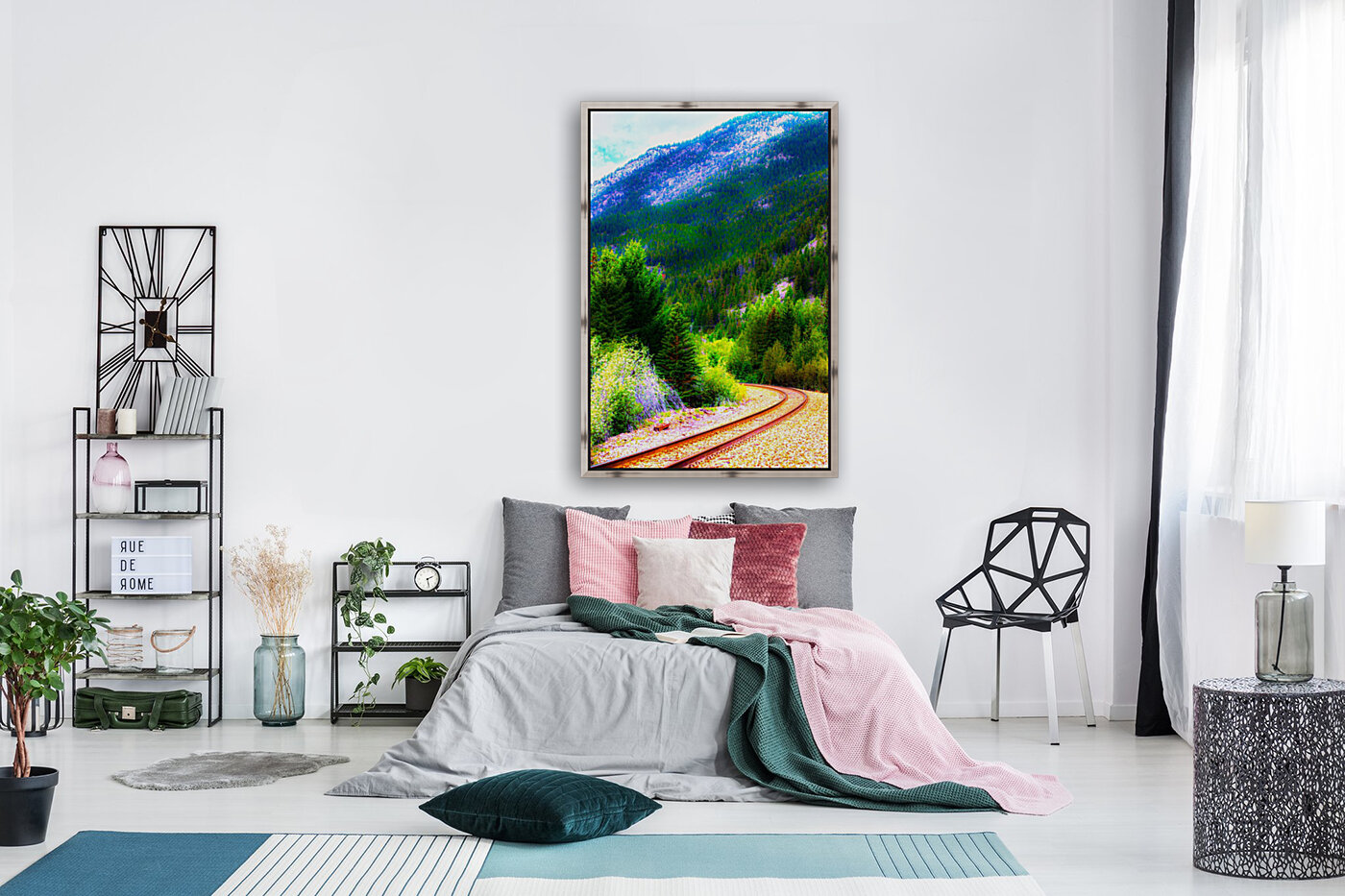 mountain track Reproduction