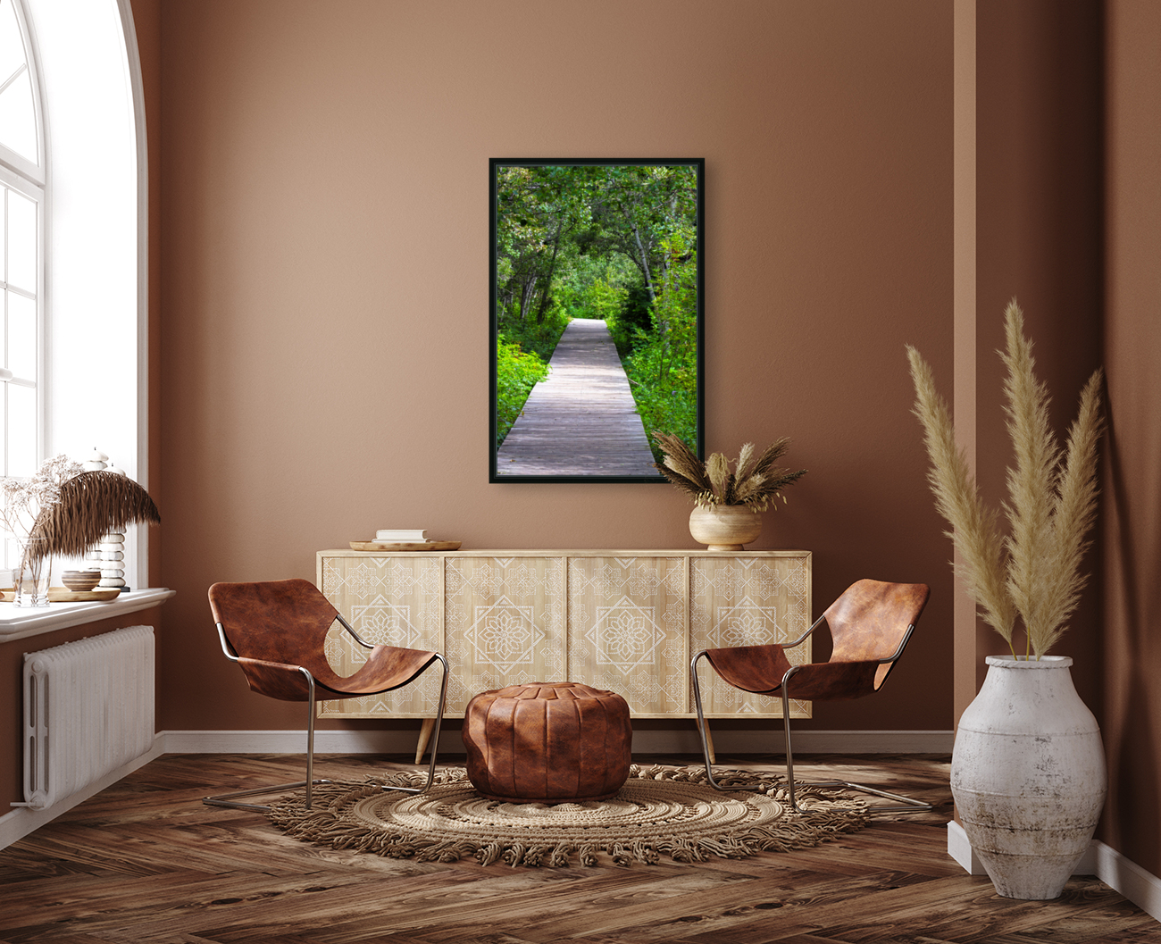 forest boardwalk Reproduction