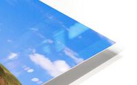 yellow and blue HD Metal print