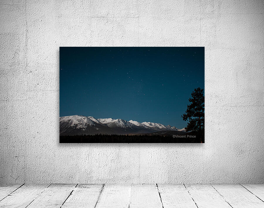 twilight over mountain Wall Preview