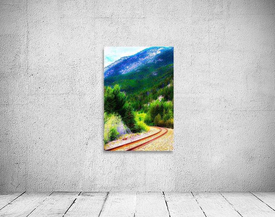 mountain track Wall Preview