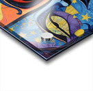 womans face with stars and moon Acrylic print