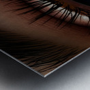 a captivating close up of an eye with the pupil t Metal print