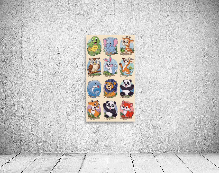 a delightful and vibrant collection of ten disney Wall Preview