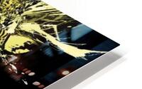 Yellow Splash HD Metal print