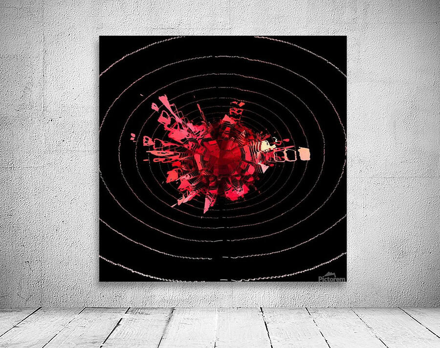 Red Drop Wall Preview