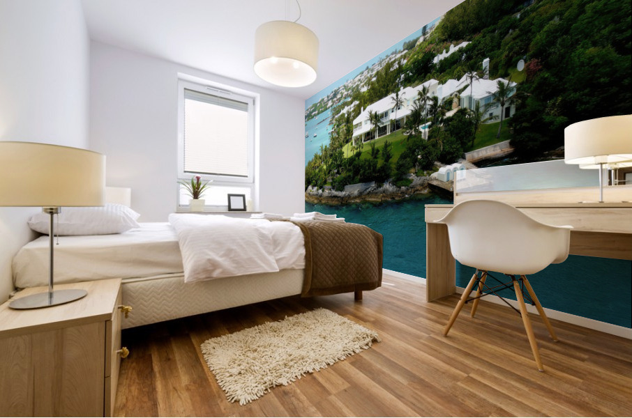 Bermuda Living Mural print