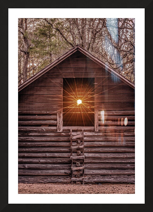 Barn Star Impression et Cadre photo