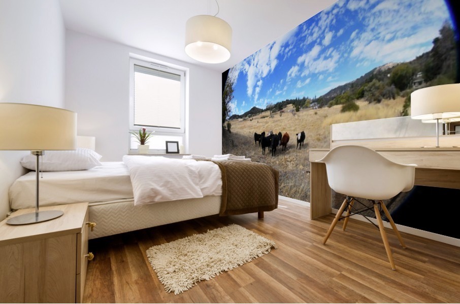 Cows Mural print